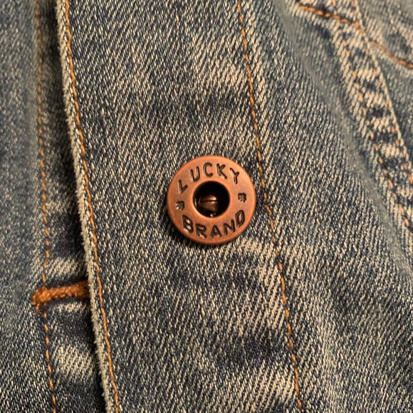 Lucky brand denim jacket - Picture 5 of 8
